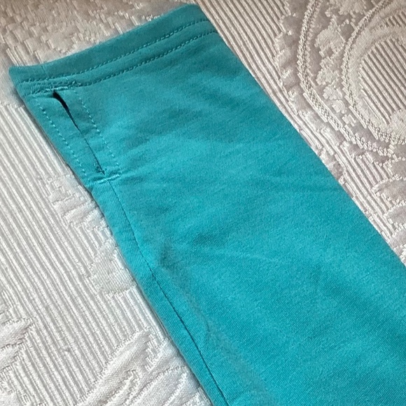 Kyodan–Women’s Cardigan Size L~ Turquoise~Open Front - Picture 6 of 12